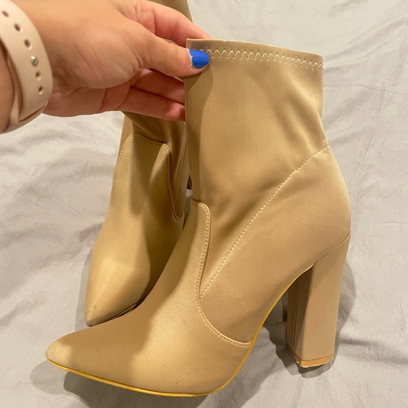 champagne booties - Picture 1 of 1